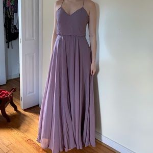 Jenny Yoo Collection Inesse Lilac Bridesmaid Dress